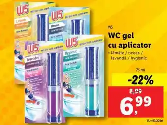Lidl WC gel cu aplicator Ofertă