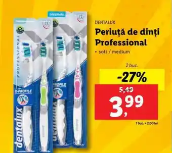 Lidl Periuţă de dinți Professional Ofertă