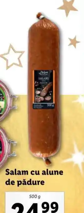 Lidl Salam cu alune de pădure Ofertă
