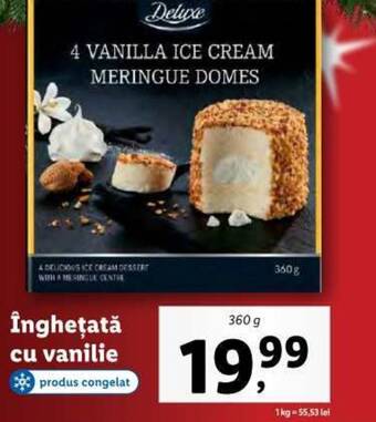 Lidl Îngheţată cu vanilie Ofertă