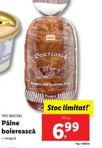 Lidl Pâine boierească Ofertă