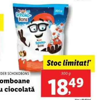 Lidl Bomboane cu ciocolată Ofertă
