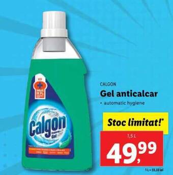 Lidl Gel anticalcar Ofertă