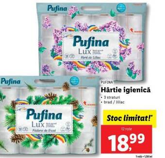 Lidl Hârtie igienică Ofertă