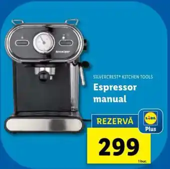 Lidl Espressor manual Ofertă