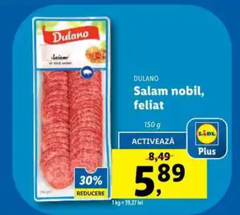 Lidl Salam nobil, feliat Ofertă