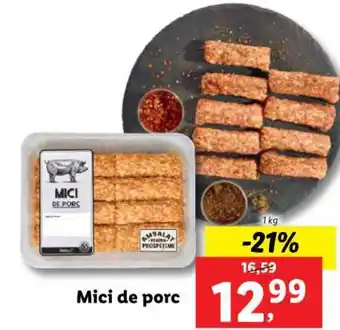 Lidl Mici de porc Ofertă