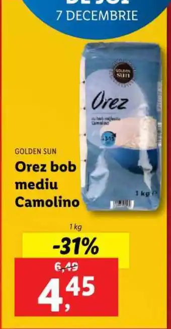 Lidl Orez bob mediu Camolino Ofertă