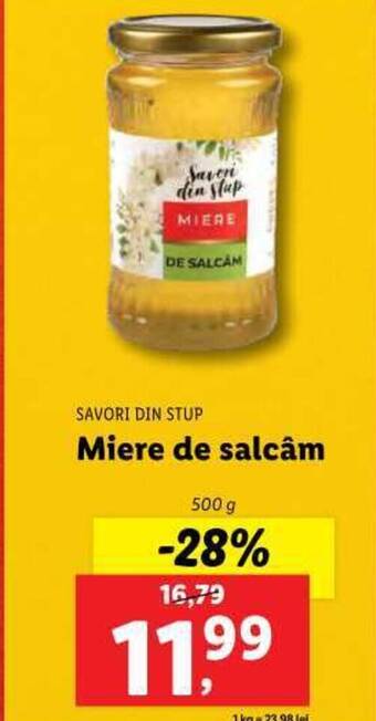Lidl Miere de salcâm Ofertă
