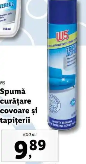 Lidl Spumă curățare covoare și tapiţerii Ofertă