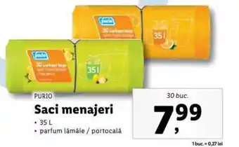 Lidl Saci menajeri Ofertă