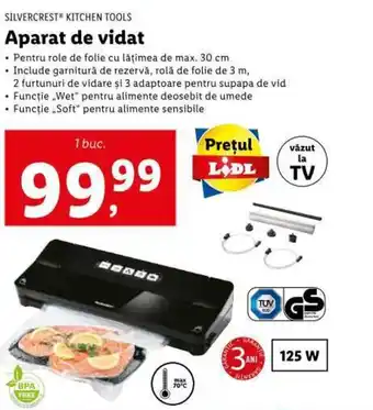 Aparat de vidat