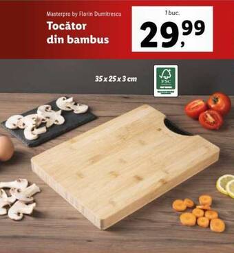 Lidl Tocător din bambus Ofertă