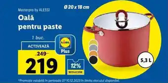 Lidl Oală pentru paste Ofertă