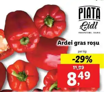Lidl Ardei gras roșu Ofertă