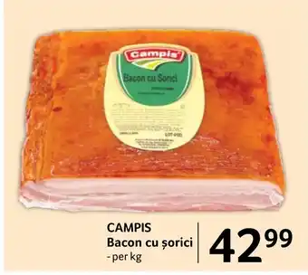 Selgros CAMPIS Bacon cu șorici Ofertă