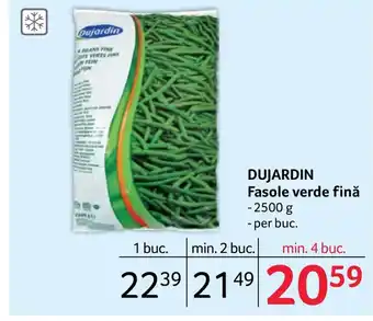 Selgros DUJARDIN Fasole verde fină Ofertă
