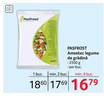 PASFROST Amestec legume de grădină
