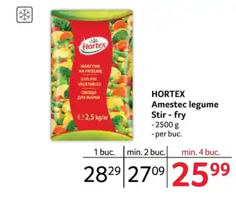 Selgros HORTEX Amestec legume Stir-fry Ofertă