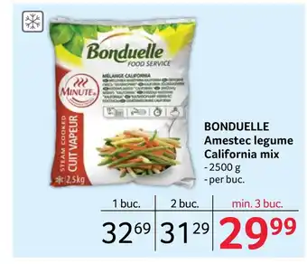 Selgros BONDUELLE Amestec legume California mix Ofertă