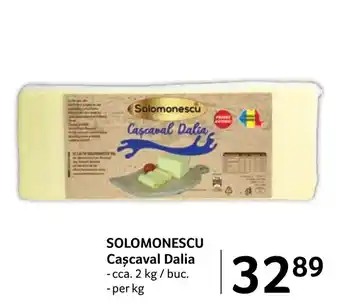 Selgros SOLOMONESCU Caşcaval Dalia Ofertă