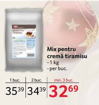 Selgros Mix pentru cremă tiramisu Ofertă