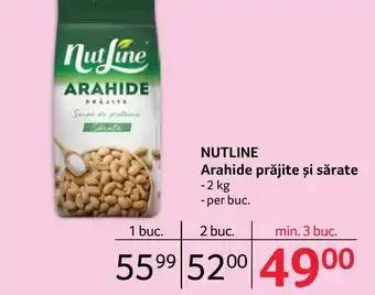 NUTLINE Arahide prăjite și sărate