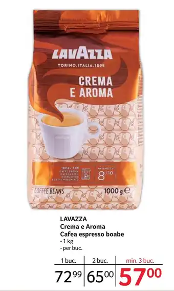 Selgros LAVAZZA Crema e Aroma Cafea espresso boabe Ofertă