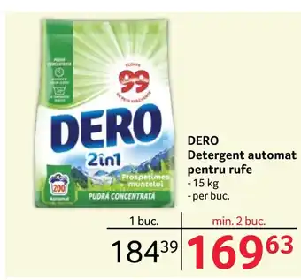 Selgros DERO Detergent automat pentru rufe Ofertă