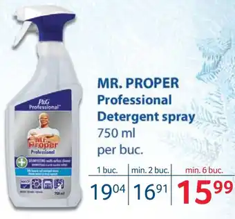 Selgros MR.PROPER Professional Detergent spray Ofertă
