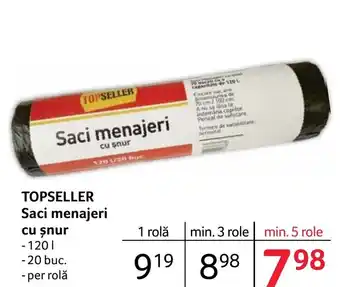 Selgros TOPSELLER Saci menajeri cu șnur Ofertă