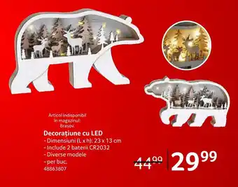 Decorațiune cu LED