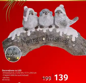 Decorațiune cu LED