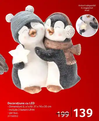 Decorațiune cu LED