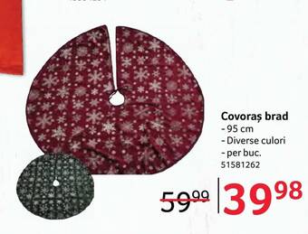 Selgros Covoraș brad Ofertă