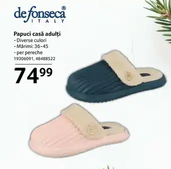 Selgros Papuci casă adulți Ofertă