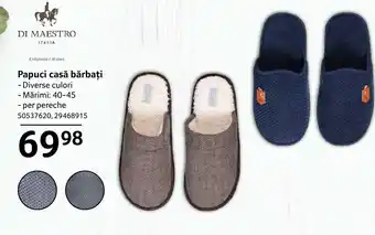 Papuci casă bărbați