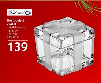 Selgros Bombonieră cristal Ofertă
