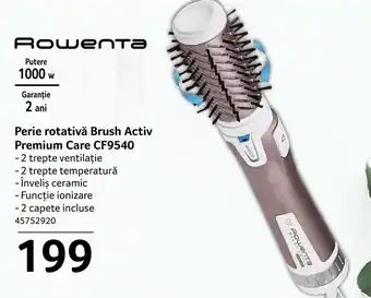 Selgros Perie rotativă Brush Activ Premium Care CF9540 Ofertă