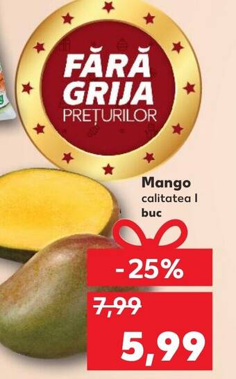 Kaufland Mango calitatea I buc Ofertă