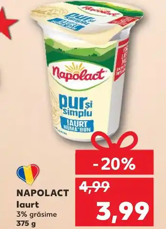 Kaufland NAPOLACT laurt Ofertă