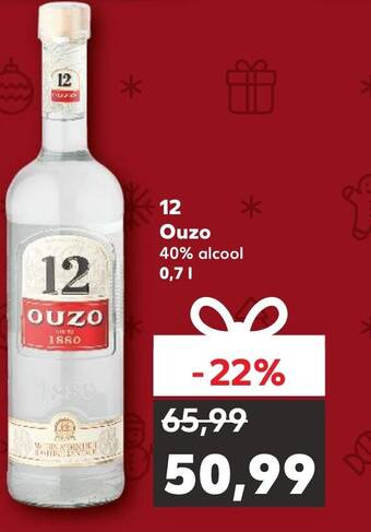 Kaufland Ouzo 40% alcool Ofertă