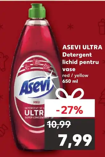 Kaufland ASEVI ULTRA Detergent lichid pentru vase Ofertă