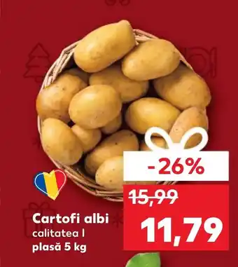 Kaufland Cartofi albi calitatea I plasă 5 kg Ofertă