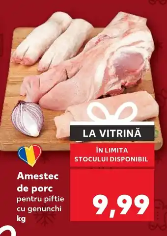 Kaufland Amestec de porc pentru piftie cu genunchi kg Ofertă