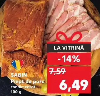 Kaufland SABIN Piept de porc Ofertă