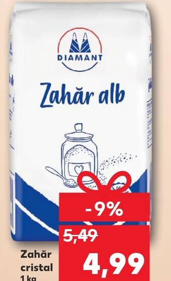 Kaufland Zahăr cristal 1 kg Ofertă