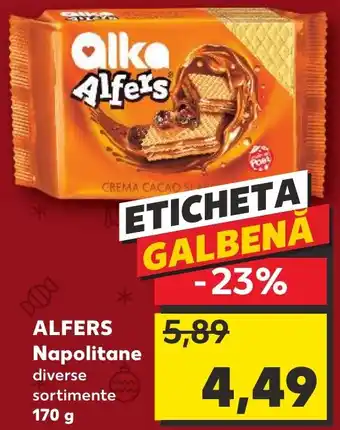 Kaufland ALFERS Napolitane Ofertă