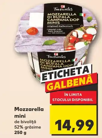 Kaufland Mozzarella mini Ofertă