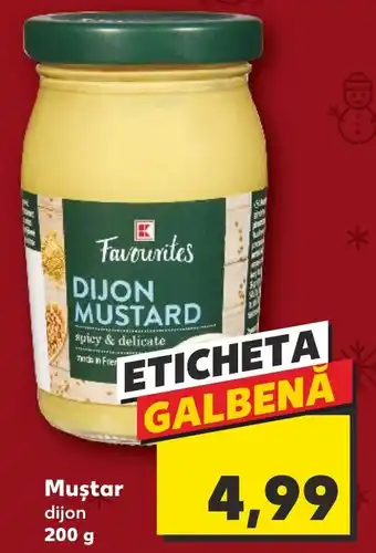 Kaufland Muştar dijon Ofertă